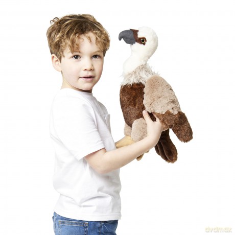 Zappi Co Vulture Plush Toy (36cm) - Child-Friendly, Eco-Friendly Stuffed Animal, Perfect for Youngsters Toy Collection, 100% Recycled