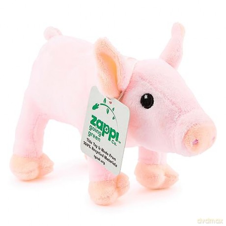 Zappi Co x3 Tripple Pack Farm set of Childrens Playful Soft Cuddly Plush Toy realistic life like(12-15CM/5-6 Inches) (Donkey + Lamb + Pig)