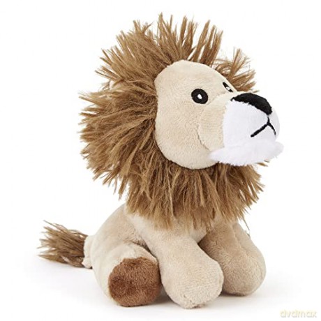 Zappi Co x3 Tripple Pack of Childrens Playful Soft Cuddly Plush Toy realistic life like (12-15CM/5-6 Inches) (Elephant + Giraffe +Lion)