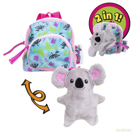 Zipstas Koala 2-in-1 Toddler Backpack. Backpack transforms into koala teddy bear.