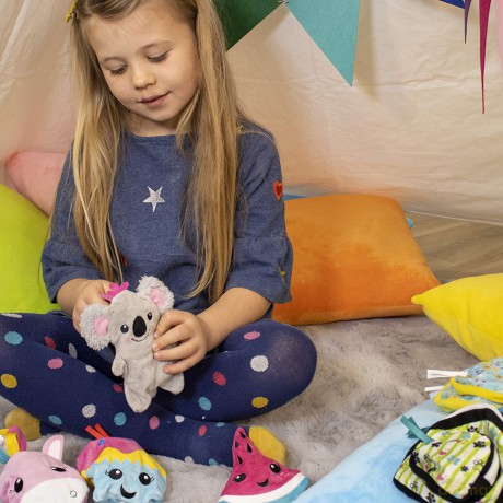 Zipstas Koala 2-in-1 Toddler Backpack. Backpack transforms into koala teddy bear.