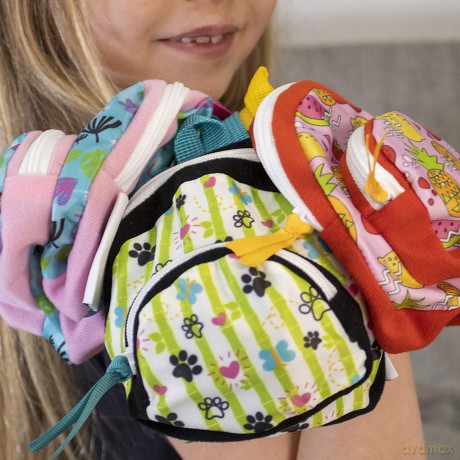 Zipstas Unicorn 2-in-1 toddler backpack. Rucksack that transforms into a unicorn teddy bear.