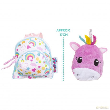 Zipstas Unicorn 2-in-1 toddler backpack. Rucksack that transforms into a unicorn teddy bear.