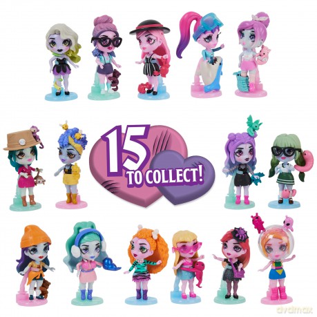 Zombaes Forever, Wild Vibes Zombie Surprise Collectible Figure, Doll and Coffin Accessories Toy (Models May Vary) 9cm Toys for Girls