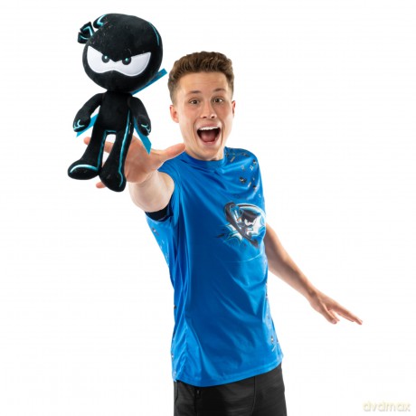 blip toys 61177 12 Inch Bryton Plush with Removable Weapons Official Ninja Kidz TV Merchandise