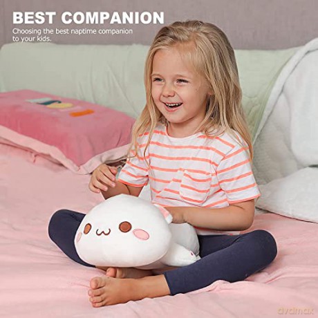shownicer Plush Pillow, Cute Cat Doll Cushion, Soft Toy Stuffed Animal Plush for Sleeping Sofa Bed, Creative Home Decoration, Cuddly Toy Gift for Kids Baby Girls Boys Birthday Christmas