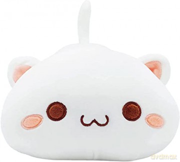 shownicer Plush Pillow, Cute Cat Doll Cushion, Soft Toy Stuffed Animal Plush for Sleeping Sofa Bed, Creative Home Decoration, Cuddly Toy Gift for Kids Baby Girls Boys Birthday Christmas