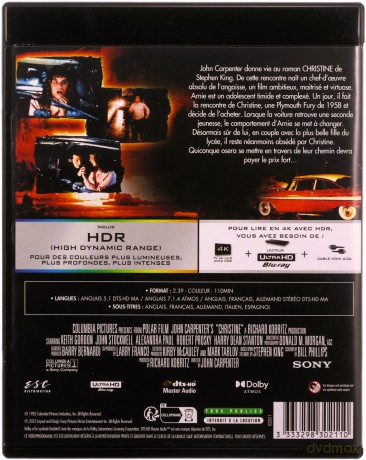 Christine [Blu-Ray 4K]