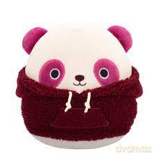 SQUISHMALLOWS Wydanie Specjalne, pluszak, 19 cm Panda Ponder w Wełnianej Bluzie