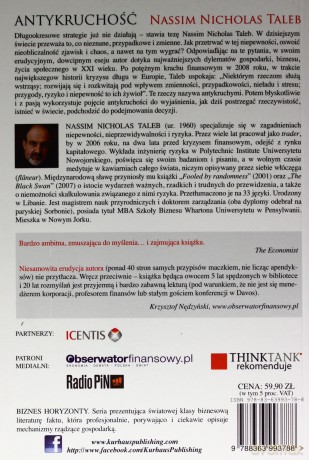 Antykruchość. O rzeczach, którym służą wstrząsy [KSIĄŻKA]