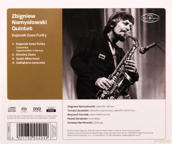 Zbigniew Namysłowski Quartet: Kujaviak Goes Funky [SACD]