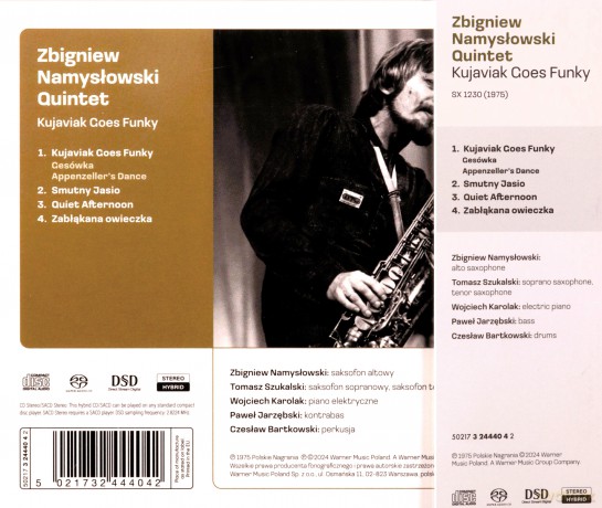 Zbigniew Namysłowski Quartet: Kujaviak Goes Funky [SACD]