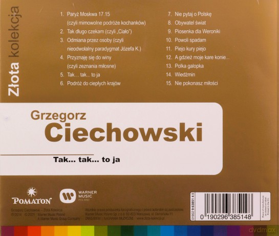 Grzegorz Ciechowski: Złota Kolekcja (Limited) [CD]
