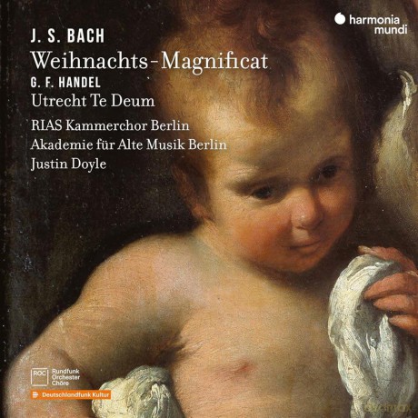 Bach: Weihnachts Magnificat G F Handel Utrecht Te Deum Akademie Fur Alte Musik Berlin Doyle RIAS Kammerchor Berlin (digipack) [CD]