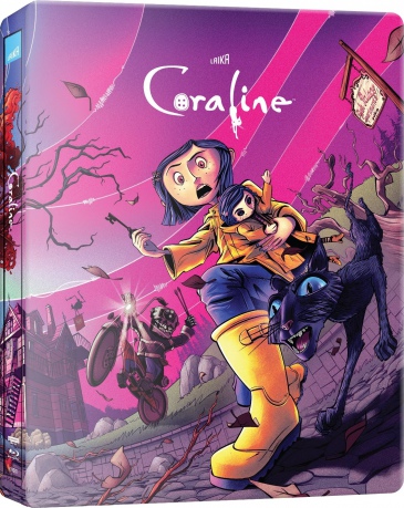 Coraline (Koralina i tajemnicze drzwi) (steelbook) [Blu-Ray 4K]+[Blu-Ray]