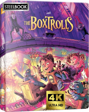 The Boxtrolls (Pudłaki) (steelbook) [Blu-Ray 4K]+[Blu-Ray]