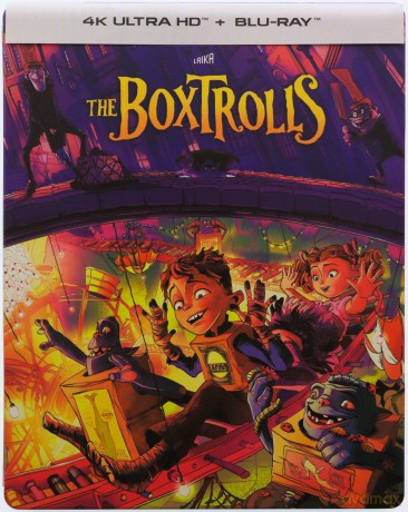 The Boxtrolls (Pudłaki) (steelbook) [Blu-Ray 4K]+[Blu-Ray]