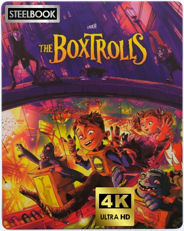 The Boxtrolls (Pudłaki) (steelbook) [Blu-Ray 4K]+[Blu-Ray]