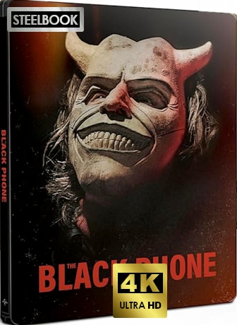 The Black Phone (Czarny telefon) (steelbook) [Blu-Ray 4K]+[Blu-Ray]