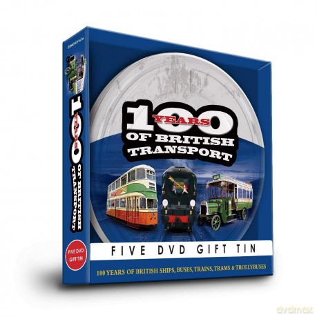 100 Years of British Transport Gift Tin (5 Discs) [DVD]
