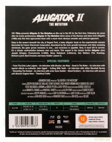 Alligator II - The Mutation (Aligator II - Mutacja) [Blu-Ray]