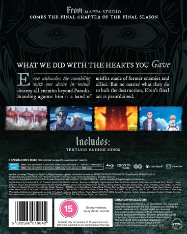 Attack On Titan (Atak Tytanów) [2xBlu-Ray]