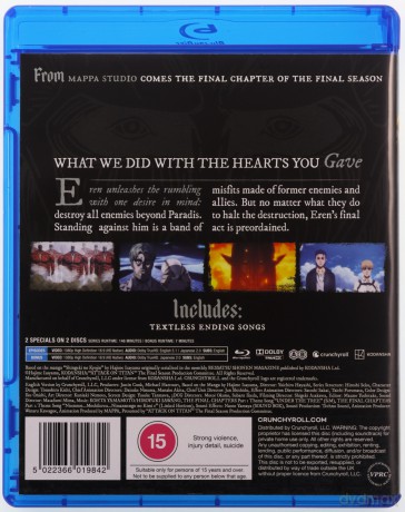 Attack On Titan (Atak Tytanów) [2xBlu-Ray]