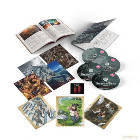 Attack On Titan - The Final Season - The Final Chapters (Atak Tytanów) (Limited) [2xBlu-Ray]+[2xDVD]