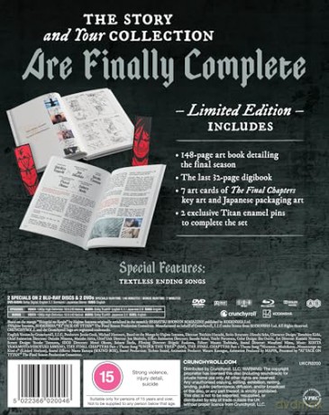 Attack On Titan - The Final Season - The Final Chapters (Atak Tytanów) (Limited) [2xBlu-Ray]+[2xDVD]