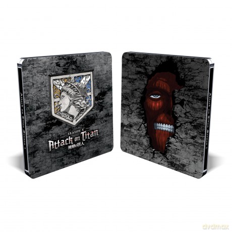 Attack On Titan Season 1 (Atak Tytanów) (Limited) (steelbook) [4xBlu-Ray]