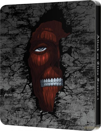 Attack On Titan Season 1 (Atak Tytanów) (Limited) (steelbook) [4xBlu-Ray]