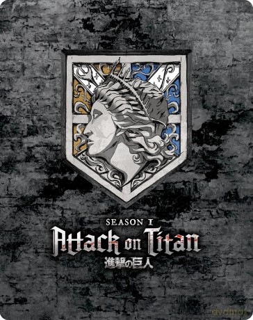 Attack On Titan Season 1 (Atak Tytanów) (Limited) (steelbook) [4xBlu-Ray]