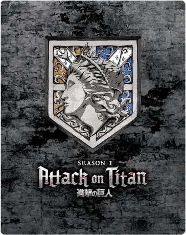 Attack On Titan Season 1 (Atak Tytanów) (Limited) (steelbook) [4xBlu-Ray]