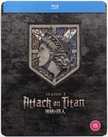 Attack On Titan Season 1 (Atak Tytanów) (Limited) (steelbook) [4xBlu-Ray]