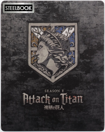 Attack On Titan Season 1 (Atak Tytanów) (Limited) (steelbook) [4xBlu-Ray]