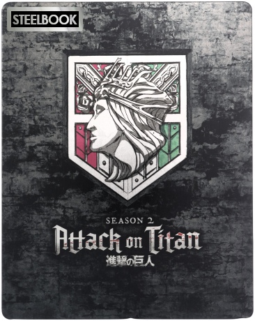 Attack On Titan Season 2 (Atak Tytanów) (Limited) (steelbook) [2xBlu-Ray]