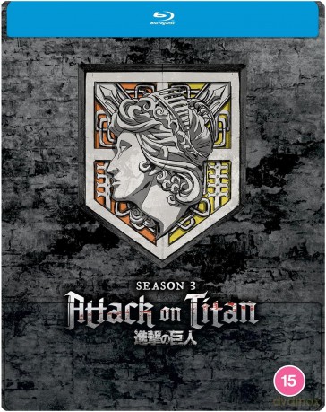 Attack On Titan Season 3 (Atak Tytanów) (Limited) (steelbook) [4xBlu-Ray]