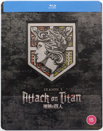 Attack On Titan Season 3 (Atak Tytanów) (Limited) (steelbook) [4xBlu-Ray]