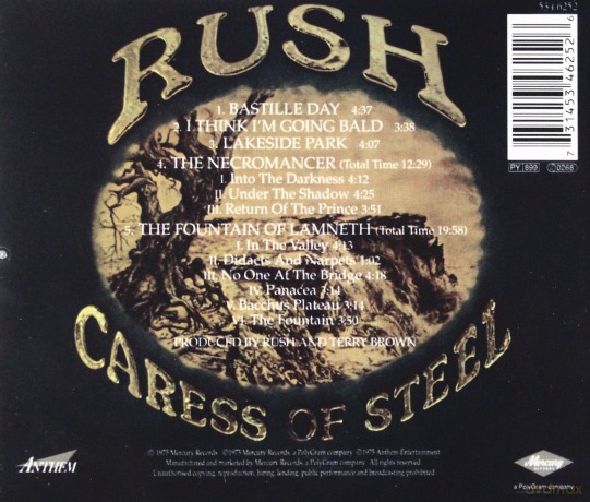 Rush: Caress Of Steel (Remastered) [CD]