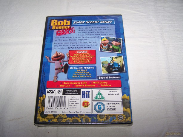 Bob The Builder - Super Speedy Benny [DVD]