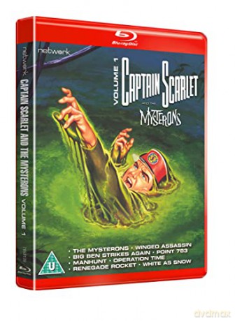 Captain Scarlet and Mysterons Volume 1 [Blu-Ray]