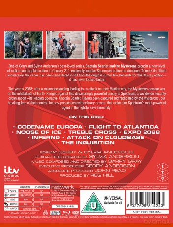 Captain Scarlet and Mysterons Volume 4 [Blu-Ray]