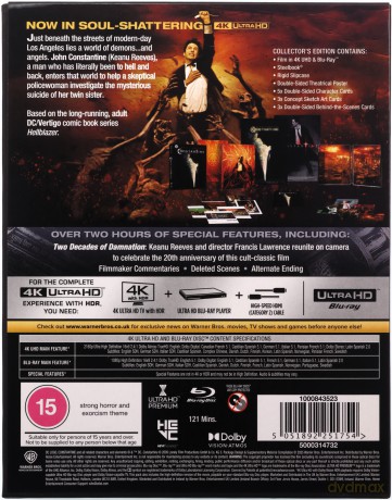Constantine (Limited) (steelbook) [Blu-Ray 4K]+[Blu-Ray]