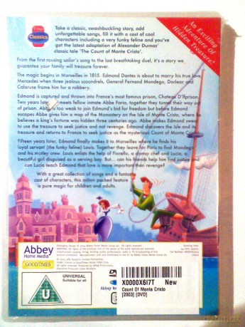 Count Of Monticristo [DVD]
