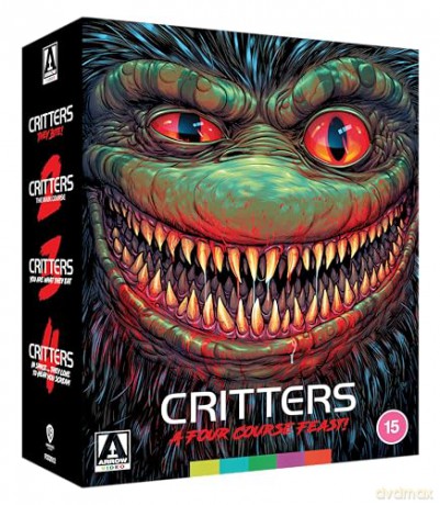 Critters - A Four Course Feast: Critters / Critters 2: The Main Course / Critters 3 / Critters 4 (Limited) Blu-ray [4xBlu-Ray]