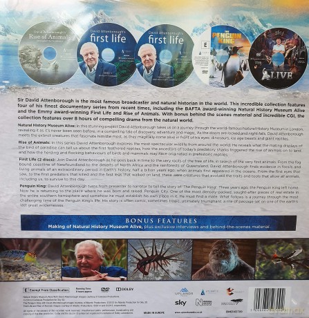 David Attenborough The Album Collection (5 Discs) [DVD]