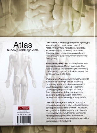 Atlas budowy ludzkiego ciała [KSIĄŻKA]