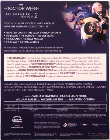 Doctor Who Season 2 [9xBlu-Ray]