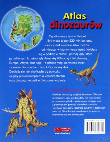 Atlas dinozaurów BR [KSIĄŻKA]