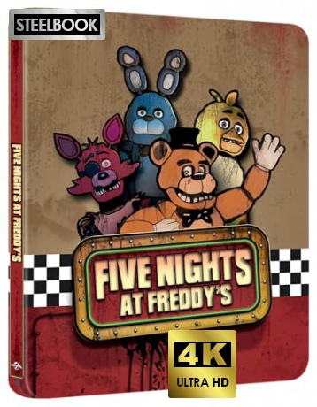 Five Nights At Freddys (Pięć koszmarnych nocy) (steelbook) [Blu-Ray 4K]+[Blu-Ray]